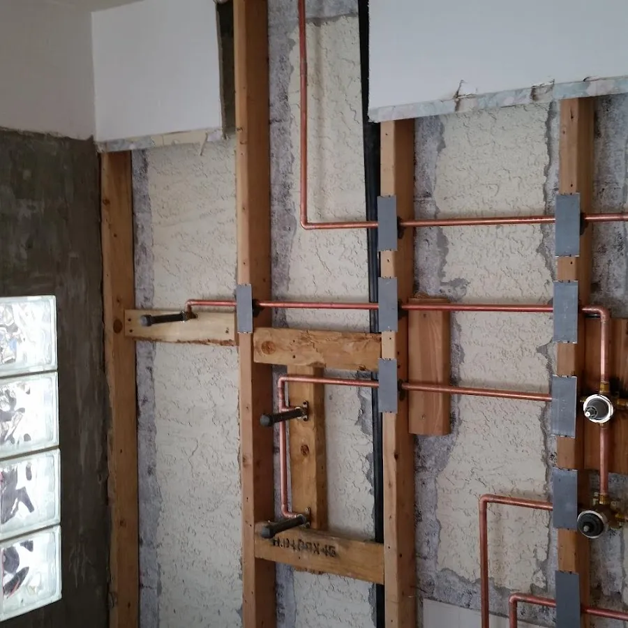 Copper pipe installation for Burst Pipe Repair in Williston
