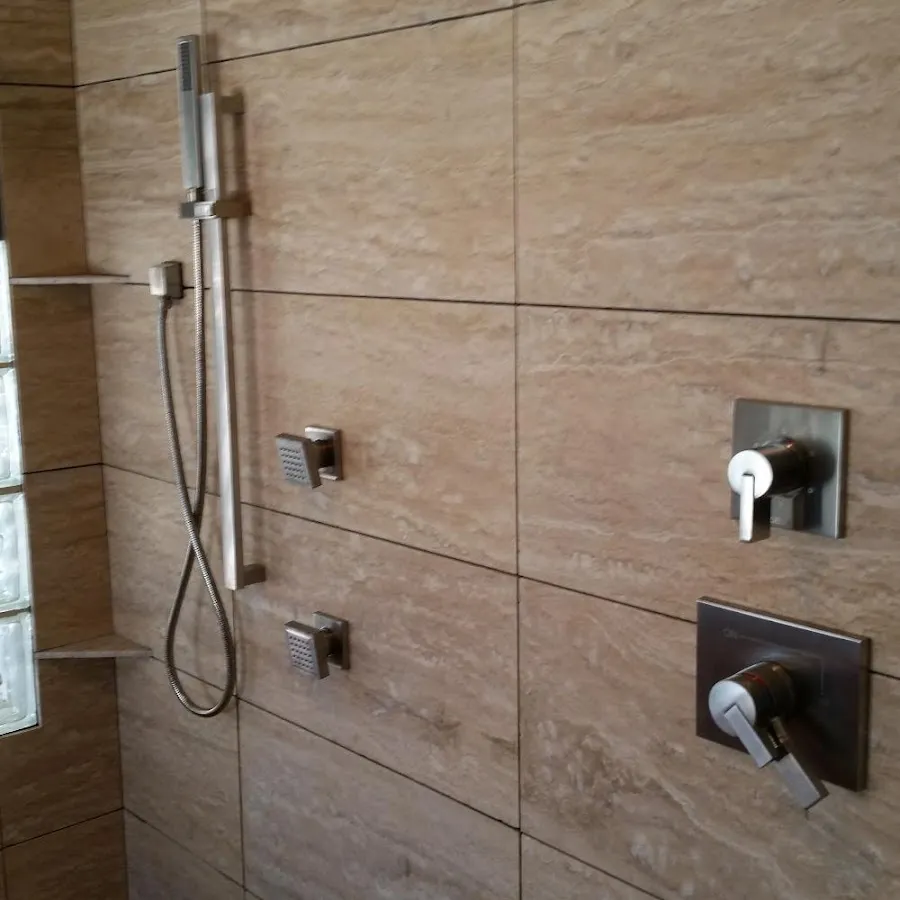 Shower fixture installation for Frozen Pipe Repair in Williston
